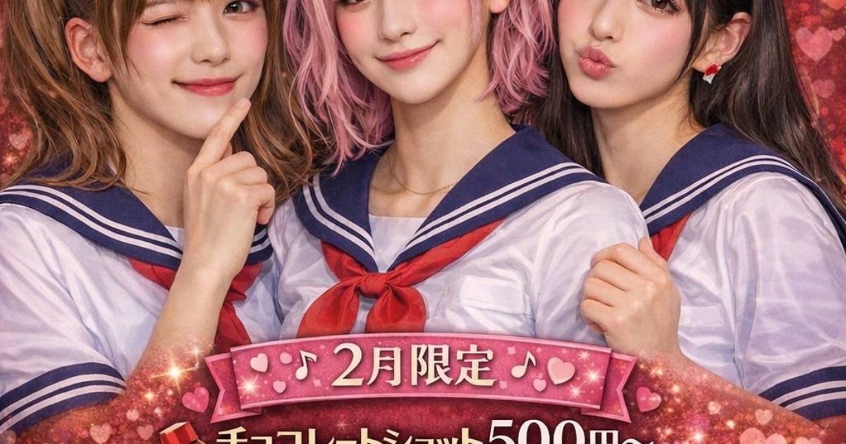 2月はバレンタイン