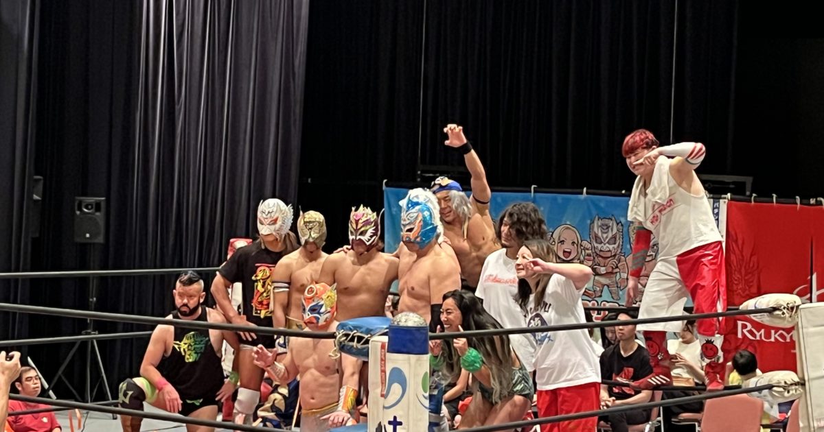 初プロレス🔥